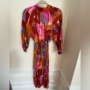 Anthropologie multicolored dress
